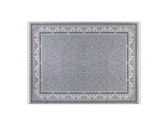 تصویر فرش پاتریس طرح افشان سی گل رنگ فیلی 1500 شانه